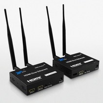HDMI 무선송수신기 200미터 1080P, 50미터송신기1개+수신기1개HD케이블2개포함