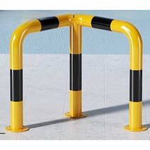 주차장 안전바 차단기 충격방지 차량 스토퍼 난간, 검정색 안전바 (두께 2mm)