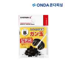 미래로 시스템-X 고무순정봉돌 좁쌀봉돌 낚시 채비소품