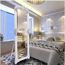엔틱 전신거울 드레스 카페 가게 공주 스탠드, 욕실벽걸이80cm.45cm