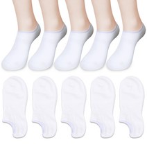 순면 + 쾌속건조 기능사 얇고 시원한 여름 쿨 발목 밴드 양말 10켤레[벗겨지지않는 밴드 특허양말]