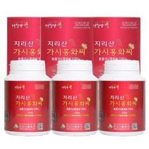 지리산홍화인 가시홍화씨 가루, 250g, 3개, 250g