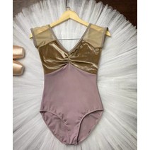 사사리본 매일 연습 발레 댄스 레오타드 여성 반팔 팀 체조 춤 옷 성인 저렴한 고급, bl116-우 지, 엑스