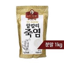인산가 (주)인산가 정품 프리미엄 알칼리 죽염 분말 1kg, 3개