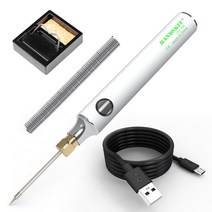 EBAKEY 3단계 온도조절형 USB 인두기 휴대형 납땜기 세트