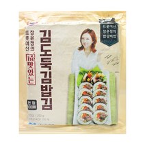 김도둑 the맛있는 김밥김 [100매], 100매, 200g이상