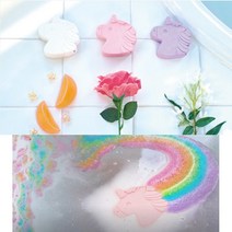 [이라운드몰]드림즈 Rainbomb 레인보우 무지개 입욕제 바스볼 구름 유니콘 별 150g 3종 택1 x [3개 묶음], 옵션선택