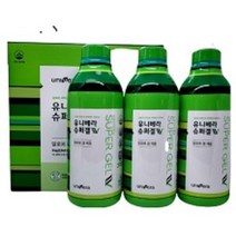 유니베라 알로에 슈퍼겔(맥스피)1000g(980ml) x 3ea, 3개, 980ml