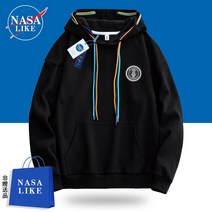 NASA 나사 남자 빅사이즈 후드 맨투맨 오버핏 톨후드 톨티 남녀공용 커플 시밀러룩