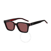 Hugo Boss 휴고보스 Burgundy 버건디 Square 스퀘어 Men 남성 Sunglasses 선글라스 HG 1157/S 0OIT/4S 51