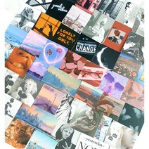 다꾸스티커 러블리세트 하이틴 다이어리꾸미기 아이패드 노트북 핸드폰 키치 힙한 폰꾸 인스, 10.러블리블루/62장