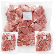 식당용 업소용 대용량 식자재 수입 돼지고기 냉동 돈육앞다리살(제육용) 3kg, 돈육앞다리살(제육용) 3kg*3