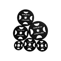 [동화스포츠] 바디포스 TPU 우레탄 원형 중량원판 (4홀) 1.25~20kg, 20kg 1개, 1개