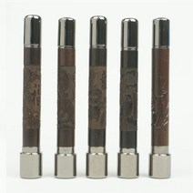 [삼촌네도장] 벽조목 만년도장 결재인 단면 양면, 단면-용, 전서체, 검정