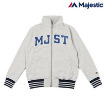 [마제스틱] ML183UCAZT001 MJST 로고 스웨트 집업, 제품:마제스틱 ML183UCAZT001 집업 / 사이즈:(110)