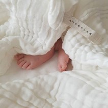 태어나줘서고마워 6중 6겹 오가닉 거즈블랭킷, 베이지