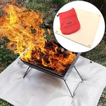 야영 용품 불멍 취사 용품 화재 방지 방열 단열 매트, 상세페이지 참조