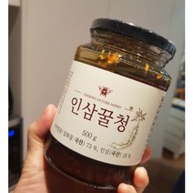 천연 6년근 인삼 토종 사양 벌꿀 목청 토종꿀 인삼청 1개, 꿀청