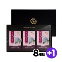 다예 달콤한 수국차 3종 세트+쇼핑백포함, 8+1개