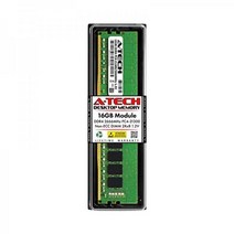 Dell PowerEdge T40용 ATech 16GB 메모리 RAM DDR4 2666MHz PC421300 비ECC DIMM 2Rx8 1.2V 단일 데스크톱 업그레이드 모듈SNP