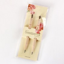 [KT알파쇼핑][바보사랑]꿈쟁이 몽당씨앗연필(2개입)-재미있는 씨앗심기, 나팔꽃