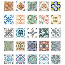북유럽 디자인 DIY 타일 스티커 PCZT 20X20cm 5장, 4. PCZT-004