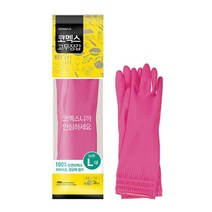 주방 설거지 천연 라텍스 위생 고무장갑 (대) 1개입, 없음, 대(L)