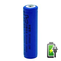 18650 리튬 이온 배터리 충전지 1200mAh 3.7v KC인증 고방전 보호회로, 18650 리튬 이온 충전지