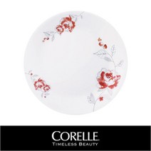 코렐 브러싱로즈 원형접시(중) 1p