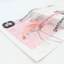 레터링 투명 PVC 여성용 캐주얼 벨트 4종 JT3