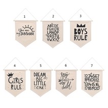 wall hang canvas banner flag with rod 에나멜 핀 브로치 보석 보관 케이스 캔버스 디스플레이 홈 침실 벽 장식, 스타일 2