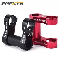 FMFXTR 헤드업 핸들 높이조절 각도조절 25.4mm 가변 스템, Litepro double stem, 블랙, 1개