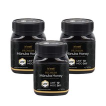 하이웰 프리미엄 마누카 꿀 허니 UMF10 1kg 3개 천연 뉴질랜드 마누카꿀
