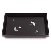 자개나비 사각쟁반D