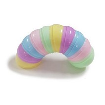 파스텔 뽑기캡슐60mm 5컬러 색상별 15개입 불투명, 핑크15개(1041-9-5)