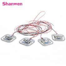 압력센서 정밀 압력계 4pcs 50kg 인체 규모 계량 센서 저항 스트레인 하프 브리지 g08 whosaleamp dropship, 없음