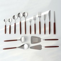 보겐 하드메이플 우드 옻칠 커트러리 조리도구 수저, 디너나이프