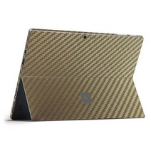 마이크로 소프트 서피스 프로 7 용 탄소 섬유 전신 스킨 스티커, 한개옵션1, 02 Carbon-Gold