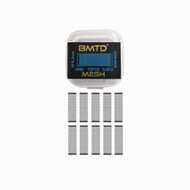 10 개/몫 XFKM 메쉬 스타일 코일 Ni80 0.16Ohm 난방 와이어 Wotofo 프로필 RDA Unity RTA DIY, [01] NI80 0.16