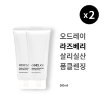 [본사정품] 오드로이 라즈베리 살리실산 폼클렌징 2개 ODELOI SALICYLIC ACID FOAM CLEANSING 여드름클렌징폼 여드름폼클렌징