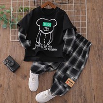 남여 아동용 세트 봄가을 초중고생 상하의 세트