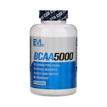 EVLution Nutrition 이보루션 뉴트리션 비씨에이에이 단백질 보충제 류신 발린 이소루신 BCAA 5000 240캡슐