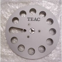 TEAC-7 인치 오픈 릴 오프너 포함 빈 알루미늄 릴 테이프, 02 silver