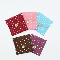 생리대 소품 동전 지갑 린넨 파우치 홍보물 판촉물 몬마켓