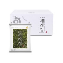 해농 오롯이 재래김 30g x 20봉 김선물세트 파래김 돌김 생김 재래돌김, 30g(6매)