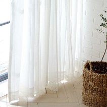 뷰하우스 [뷰하우스] 스텔라 레이스 이중직 암막커튼 특대형