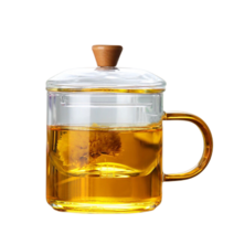 내열유리컵 세트 티인퓨저 차망 집들이선물 찻잔세트 선물용다기 도자기 찻잔, CI 스타일300ML