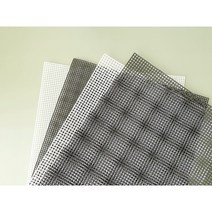 가방망 사각 뜨개망, 4, 블랙 50.5*33