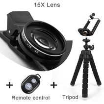 카메라렌즈필터 전문 사진 카메라 렌즈 37MM 15X 매크로 렌즈 4K HD 속눈썹용 다이아몬드 쥬얼리 30X 렌즈 스마트폰용, 05 15X Lens Set B