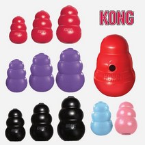 콩 (KONG) 모음 클래식 익스트림 시니어 퍼피 워블러 사료 장난감 설채현 세나개 콩토이 미니 소 중 대, 클래식 대